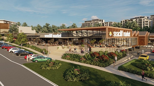 Artist impressions for Seacliff Central. Picture: Gasparin Group