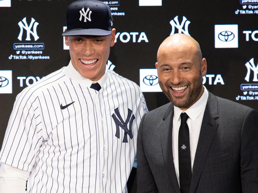 Derek Jeter Don Mattingly New York Yankees Captains Signed