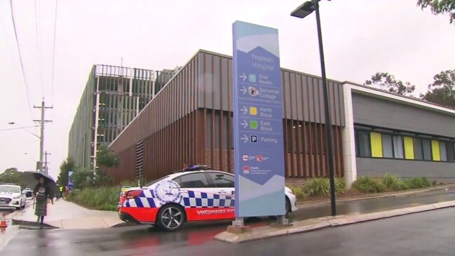 Nepean Hospital in Penrith is in lockdown after a patient has been shot