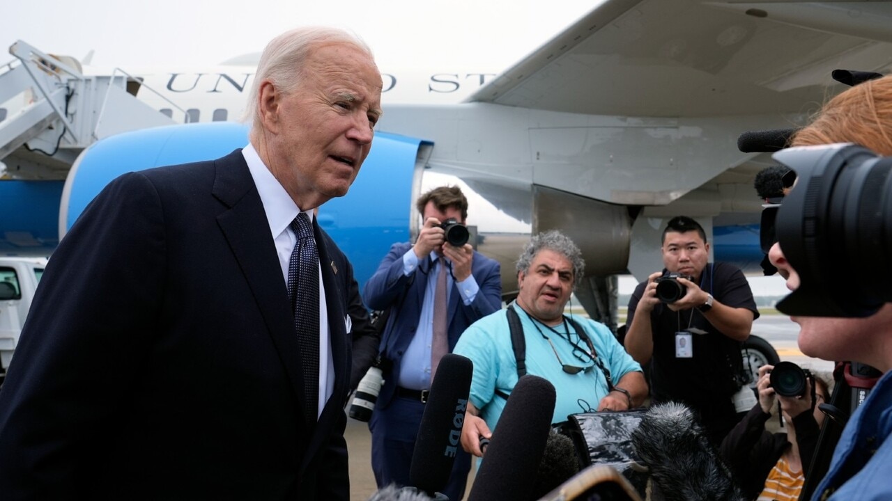 Joe Biden denies US having ‘knowledge of or participation’ in Israel’s strike on Beirut