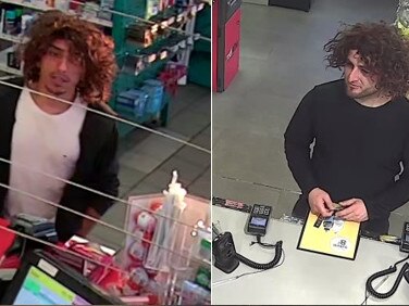 Victoria Police has released images of two men they would like to speak to. Picture: Supplied