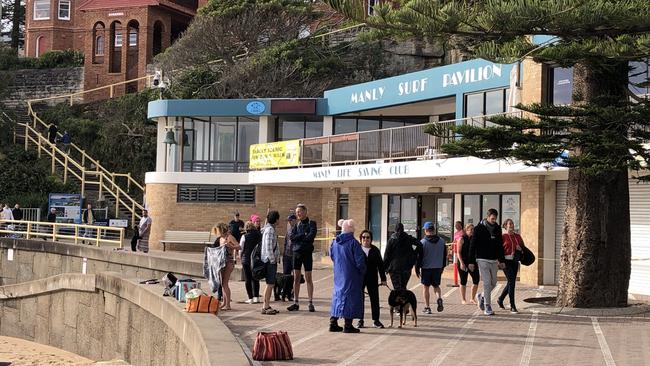 The current Manly Life Saving Club. Picture: Jim O'Rourke