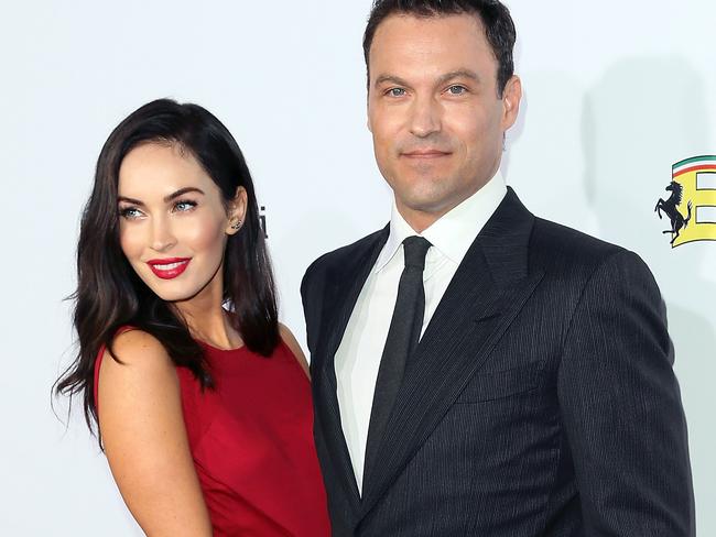 Splitsville ... Megan Fox and Brian Austin Green in October 2014. Picture: Getty