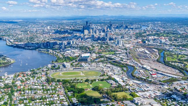 Experts argue its a housing crisis, not a rent crisis. Picture Brisbane City Council skyline aerial CBD