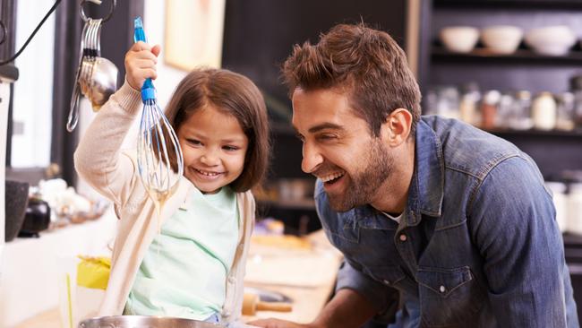 Many dads have talked about how special their time at home has been, despite its challenges. Picture: iStock