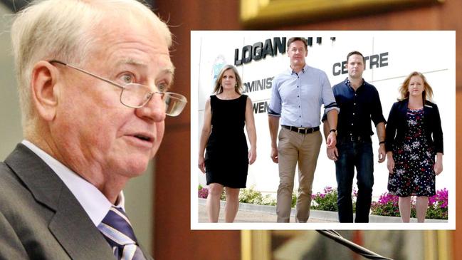 Four councillors, who tried to expose alleged corruption in Logan, have not made public submissions to the Fitzgerald 2.0 inquiry into the state’s crime watchdog. Tony Fitzgerald handed down his report into the Crime and Corruption Commission on Tuesday. It included 87 submissions but no public submission from Logan councillors Lisa Bradley, Darren Power, Jon Raven or Laurie Koranski.