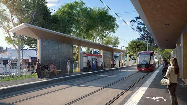 How the plans will appear for Telopea station.