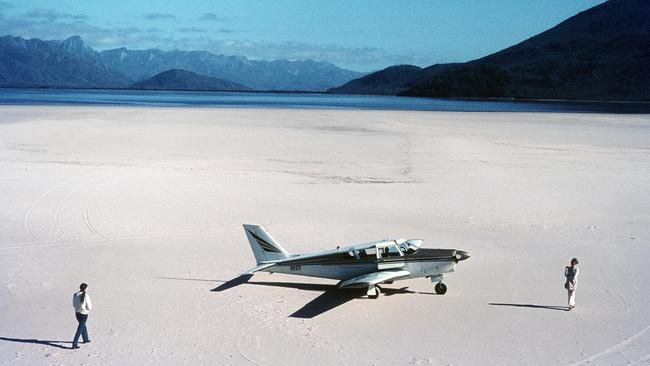 Lake Pedder Tasmania before it was flooded in February 1972. Picture by Chris Eden