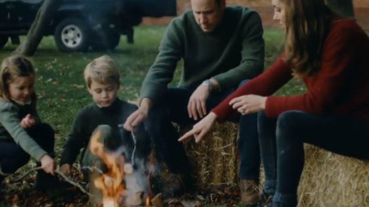 The Cambridges released a video of their family for their tenth anniversary. Picture: Duke and Duchess of Cambridge Instagram.