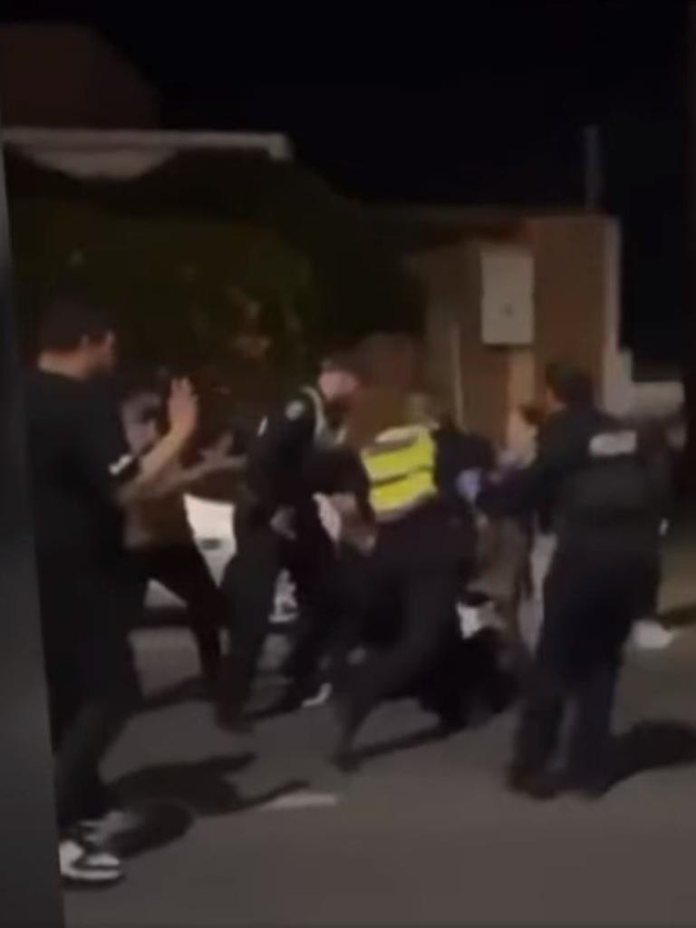 Police officers injured after Port Augusta street fight | The Courier Mail