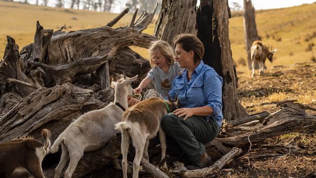 Kate Field and Zoe. Pictures: Phillip Biggs.