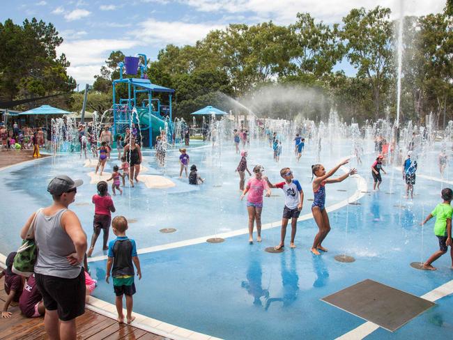 Wetside Waterslide, Hervey Bay. Photo: Fraser Coast Regional Council.