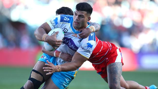 The spotlight will once again be on the Titans’ David Fifita. Picture: Jason McCawley/Getty Images