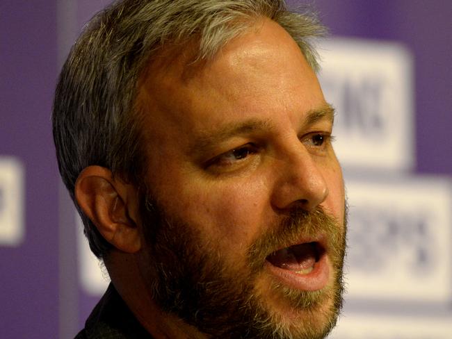 MELBOURNE, AUSTRALIA - NewsWire Photos AUGUST 28, 2020: Victorian Chief Health Officer Brett Sutton gives an update on the COVID-19 pandemic at the daily press conference at the Treasury Theatre. Picture: NCA NewsWire / Andrew Henshaw