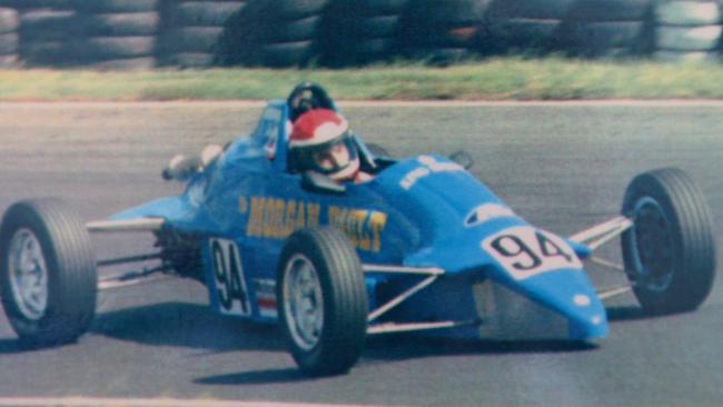 Paul Morris's long racing career has included stints in Formula Ford (above) as well as EH Holdens and Geminis.