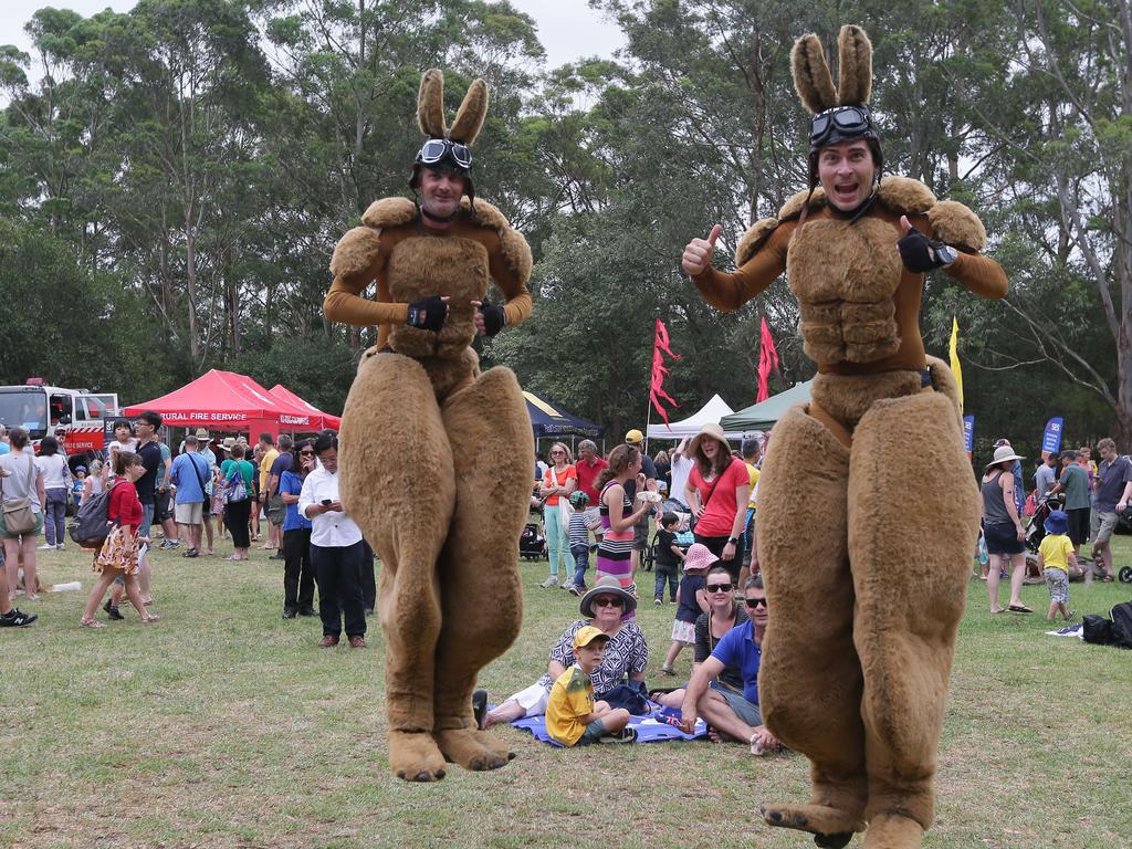 Ku-ring-gai Council Australia Day event at Bicentennial Park, West Pymble. Picture: Adam Ward