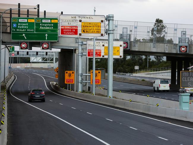 Tolls are getting more expensive in Sydney. Picture: Daily Telegraph/ Gaye Gerard