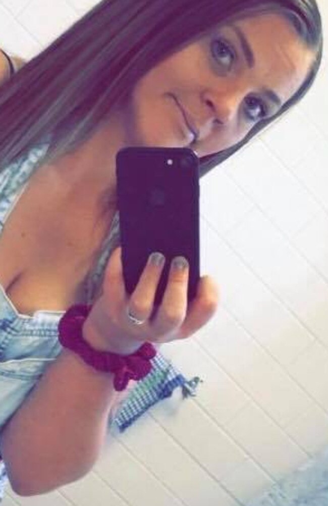 Shania Michelle Pedlow (pictured here in 2019) pleaded guilty to possessing a restricted item (a telescopic baton), possessing a knife in a public place, supplying a dangerous drug, possessing a dangerous drug, possessing a thing used in a supply dangerous drug offence and prostitution. Photo: Facebook