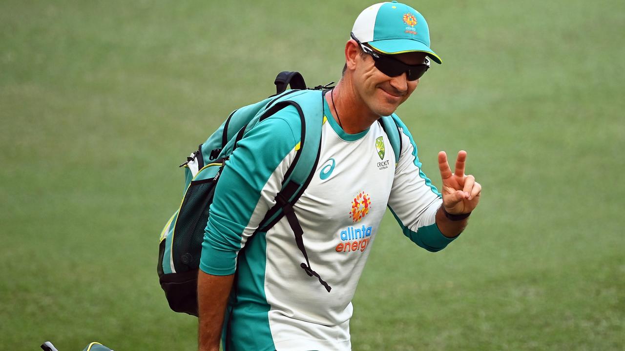 Justin Langer has secured a pass mark by making the semi-finals. Picture: Getty Images