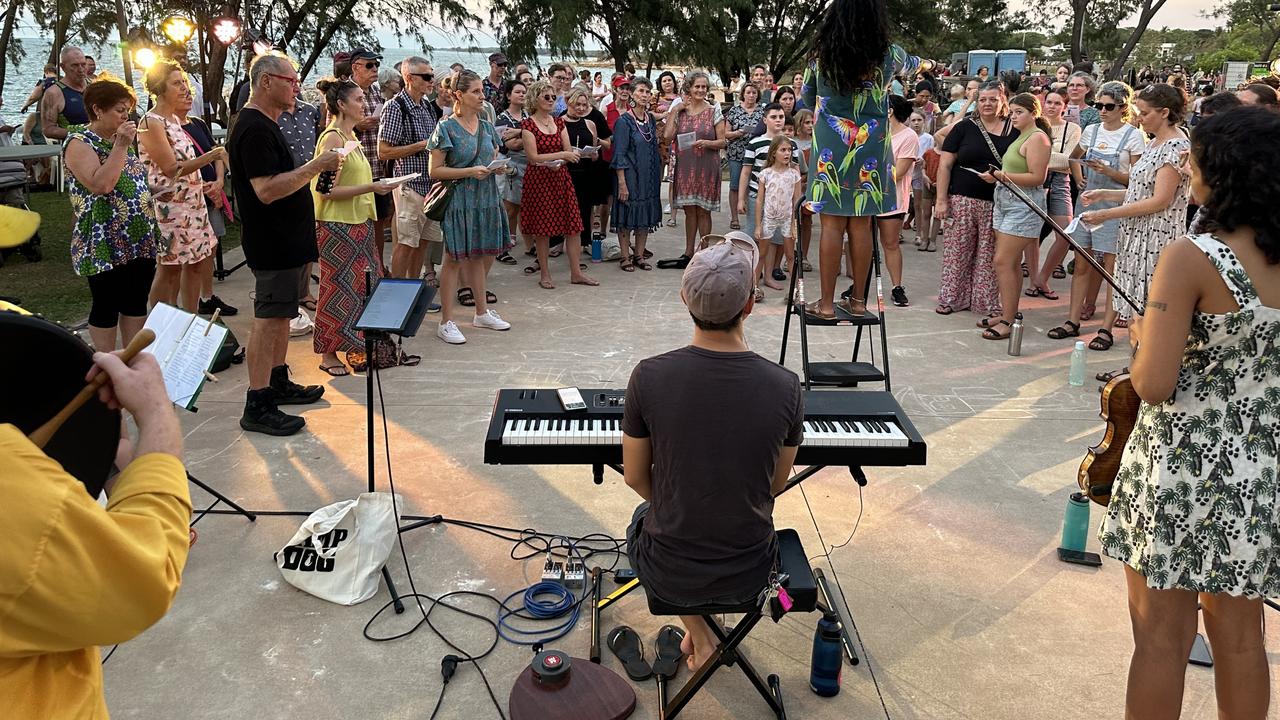 More than 2000 individual musicians and dancers performed at the festival. Picture: Liz Cruse