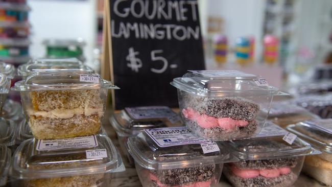 Gourmet Lamingtons are a specialty at Sister Bake Co. PHOTO: Ali Kuchel