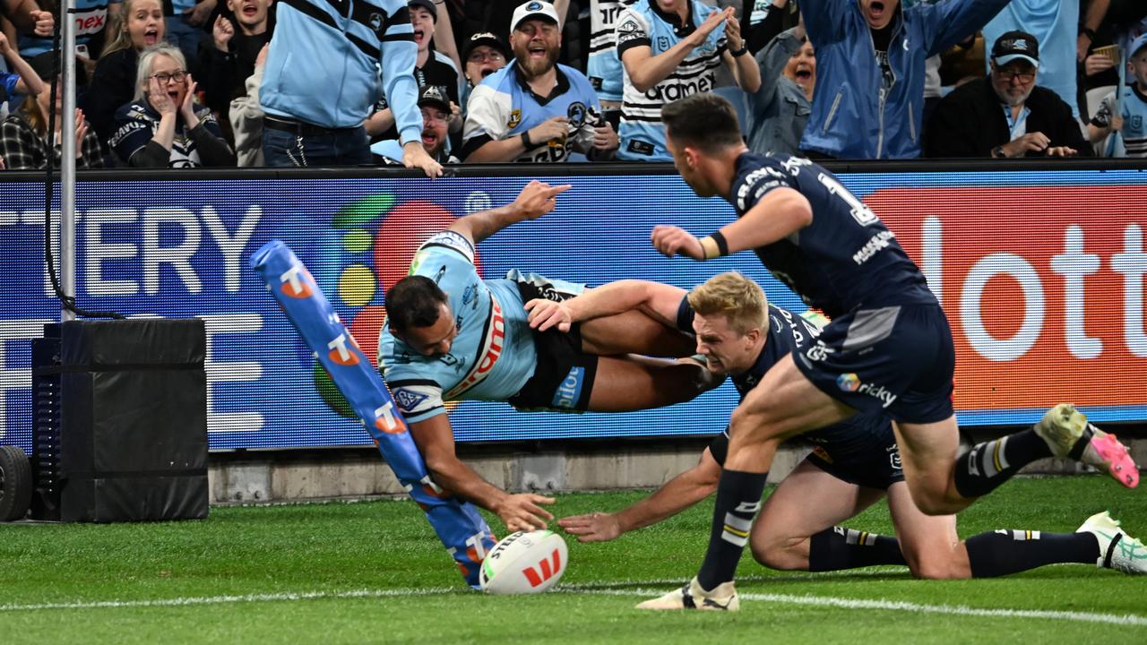 Curse over! Sharks deny epic Cowboys comeback to snap hodoo