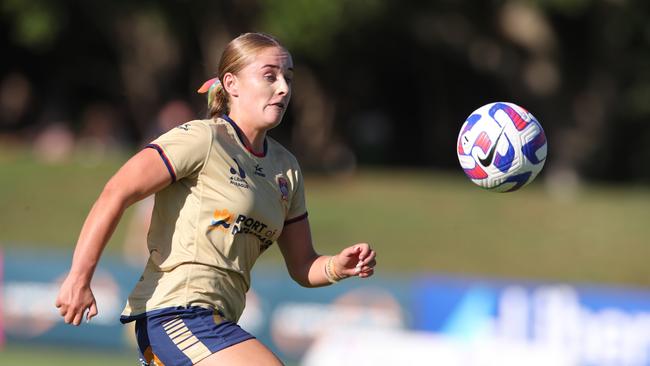 Lara Gooch is one of the Jets’ brightest prospects. Photo: Grant Sproule | Newcastle Jets