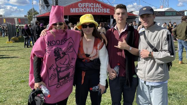 It's not everyday you see a standing whoopee cushion.