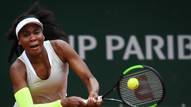 Venus Williams has joined the field and will play the event in Brisbane for the first time. Picture: Christophe ARCHAMBAULT / AFP