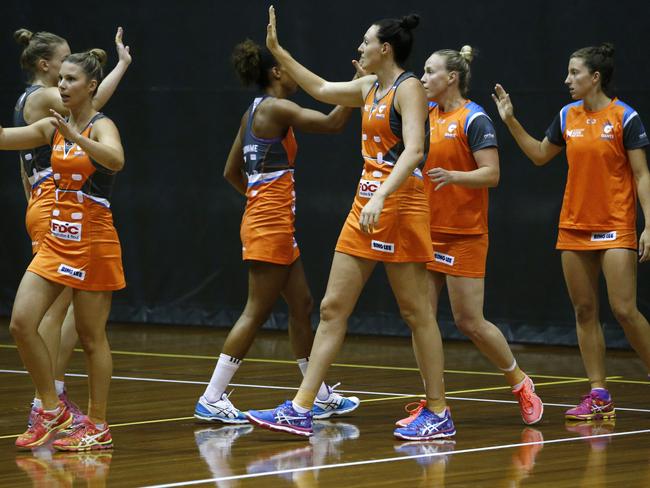 The new Giants side are considered major contenders for the Super Netball title.