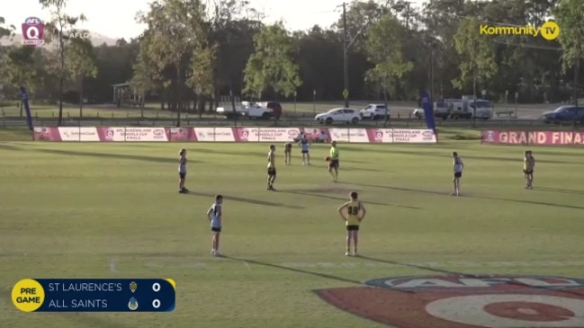 Replay: AFL Queensland Schools Cup State Finals Day 1 - St Laurence's v All Saints Anglican School (Primary Male SF)