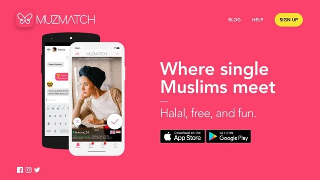 Generic image of Muslim matchmaking app 'Muzmatch'