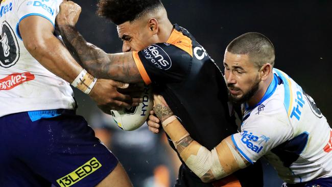 Nathan Peats impressed with his work ethic. Photo: Mark Evans