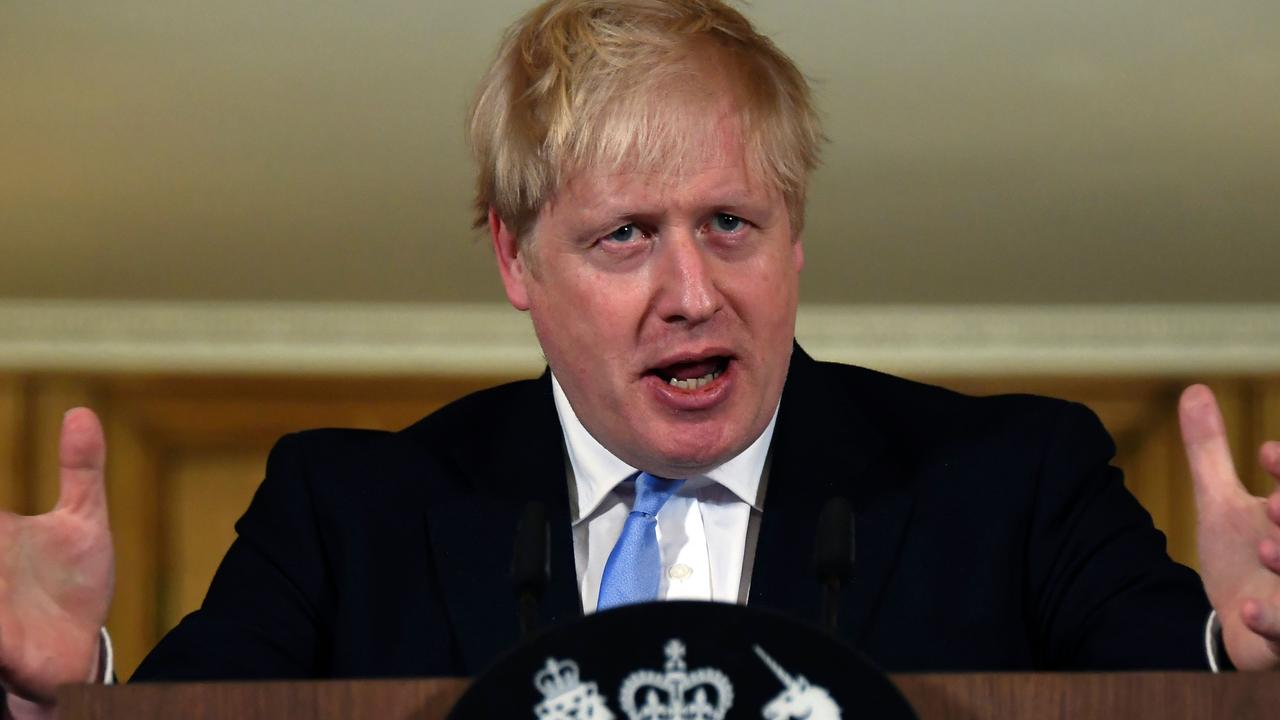 He defended Boris Johnson. Picture: Alberto Pizzoli/POOL/AFP