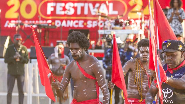 A new program is being launched at Barunga Festival this year. Picture: NewsWire / Glenn Campbell
