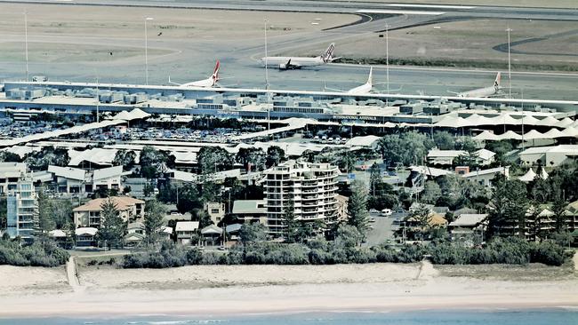 The Gold Coast Airport.