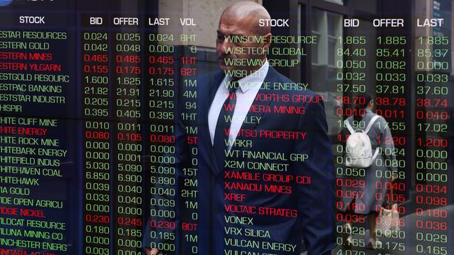 Equity markets under stress amid escalating geopolitical conflicts, economic concerns. Picture: Gaye Gerard