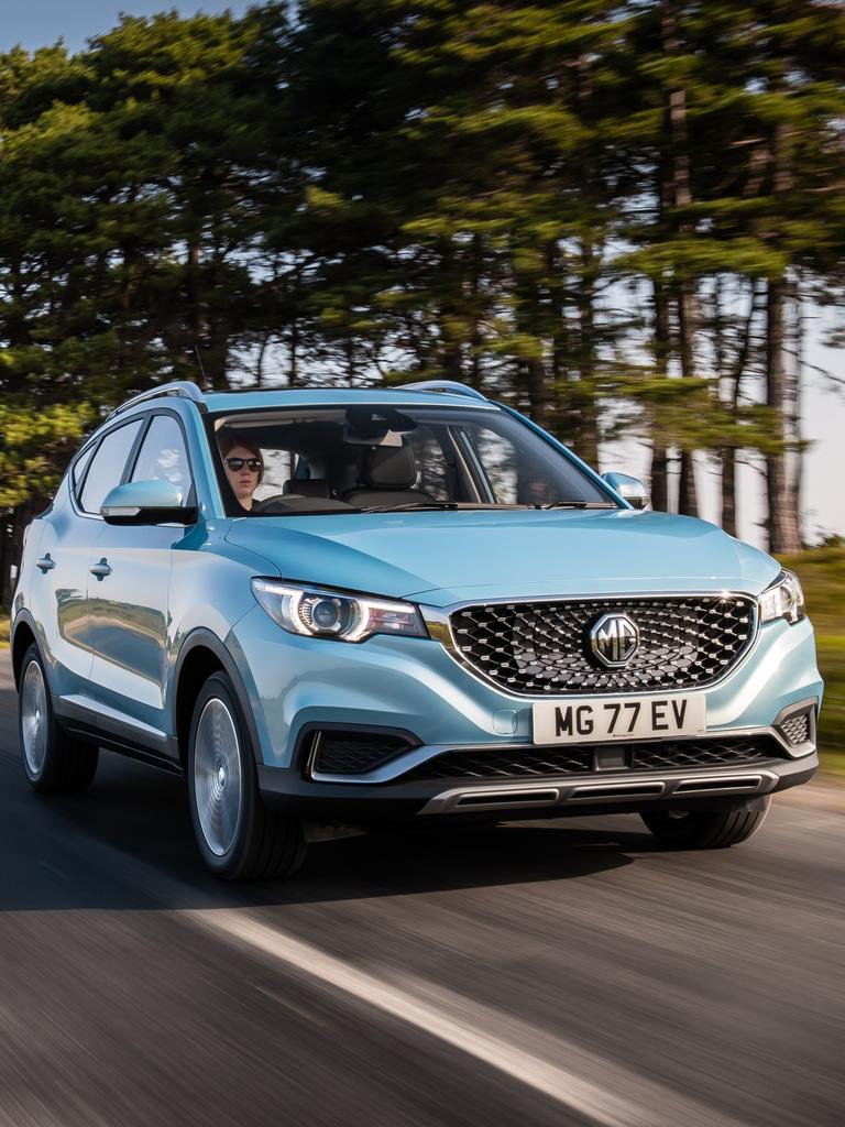 MG’s EZS electric 2019 SUV.