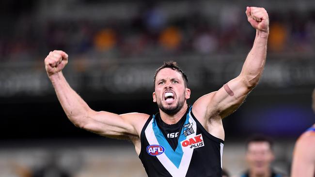 Travis Boak is in career-best form. Pic: AAP