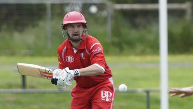 Rhys Elmi batting for Baden Powel. Picture: Valeriu Campan