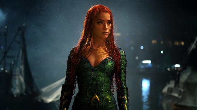 Amber Heard as Mera in the 2018 blockbuster Aquaman<i>. </i>Picture: Supplied / Warner Bros