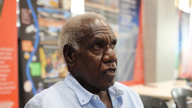 Retired Anindilyakwa Land Council Chairman Tony Wurramarrba. Picture: Zizi Averill