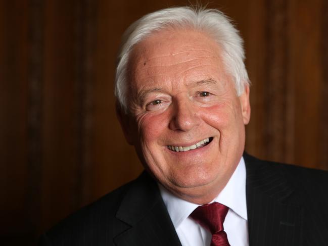 John McFarlane, chairman of Barclays Plc, poses for a photograph following a Bloomberg Television interview in London, U.K., on Wednesday, Jan. 13, 2016. The City of London will be left in a "significantly worse" position if the U.K. votes to leave the European Union, with the risk of foreign banks and investors relocating elsewhere, according to McFarlane. Photographer: Chris Ratcliffe/Bloomberg *** Local Caption *** John McFarlane