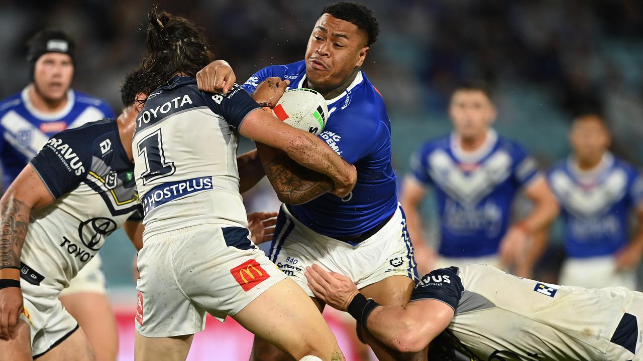 Franklin Pele has played six games off the bench for Canterbury this season. Credit: NRL Images.