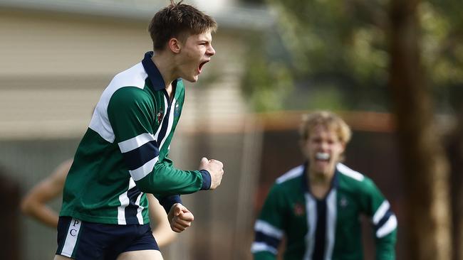 St Patrick’s College’s Ned Renfree is a young gun who excels in two sports. Photo by Daniel Pockett/AFL Photos/via Getty Images