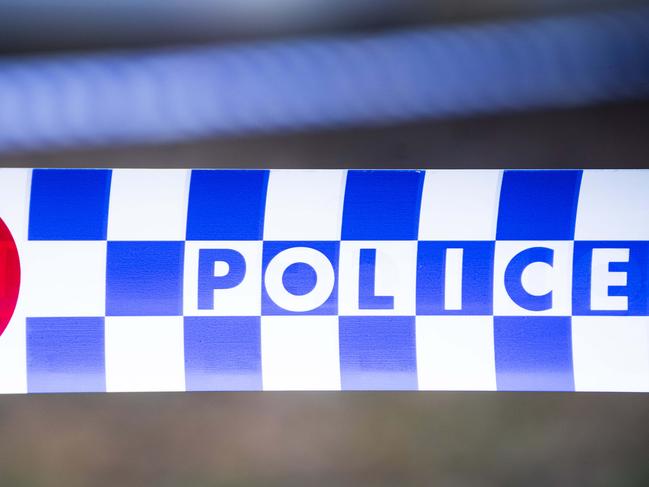 Police on the scene in Sydney's CBD this afternoon after a police officer was stabbed twice in the head by a knife-wielding man. The alleged offender was tasered and arrested at gunpoint following the attack, which took place shortly after 1pm on Sunday. Photo: Tom Parrish