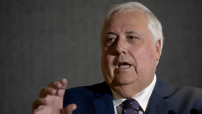 United Australia Party leader Clive Palmer. Picture: AAP