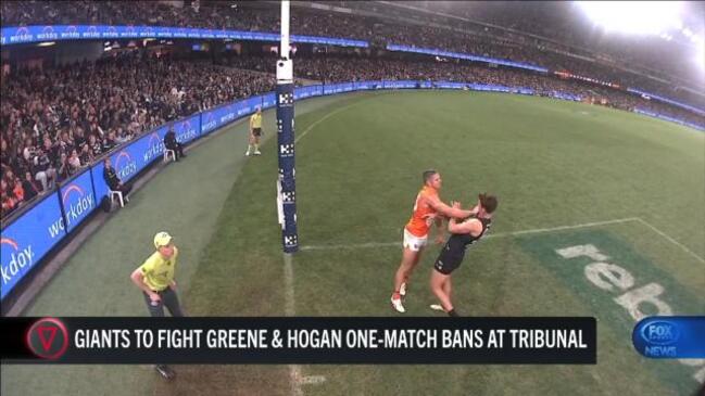 GWS Giants to challenge bans at the tribunal
