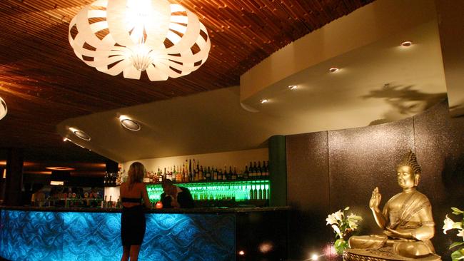 December 2004: Jade Buddha Lounge Bar at Eagle Street Pier. Picture: Adam Smith