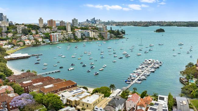 View of Double Bay harbour. Picture: NSW Real Estate.